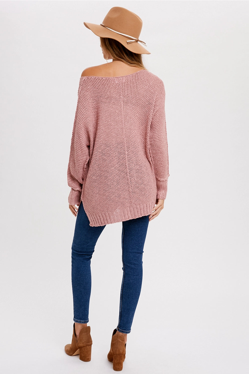 Blush Relaxed Fit Sweater