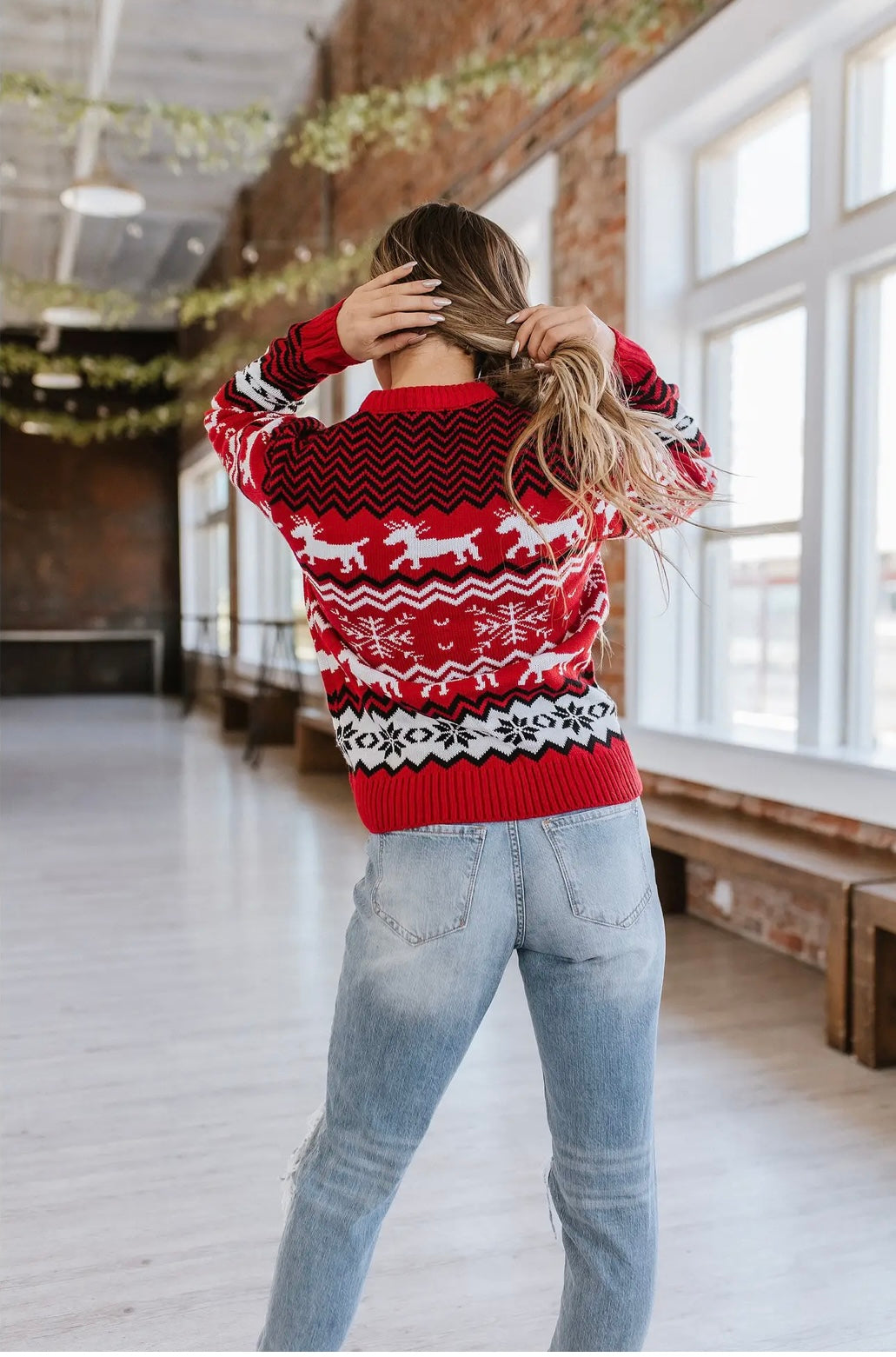 Nordic Red Sweater