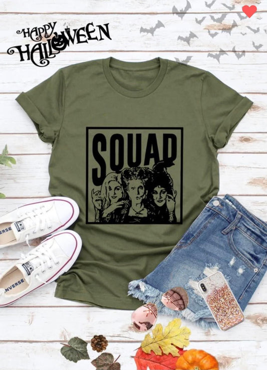 Olive Squad Tee