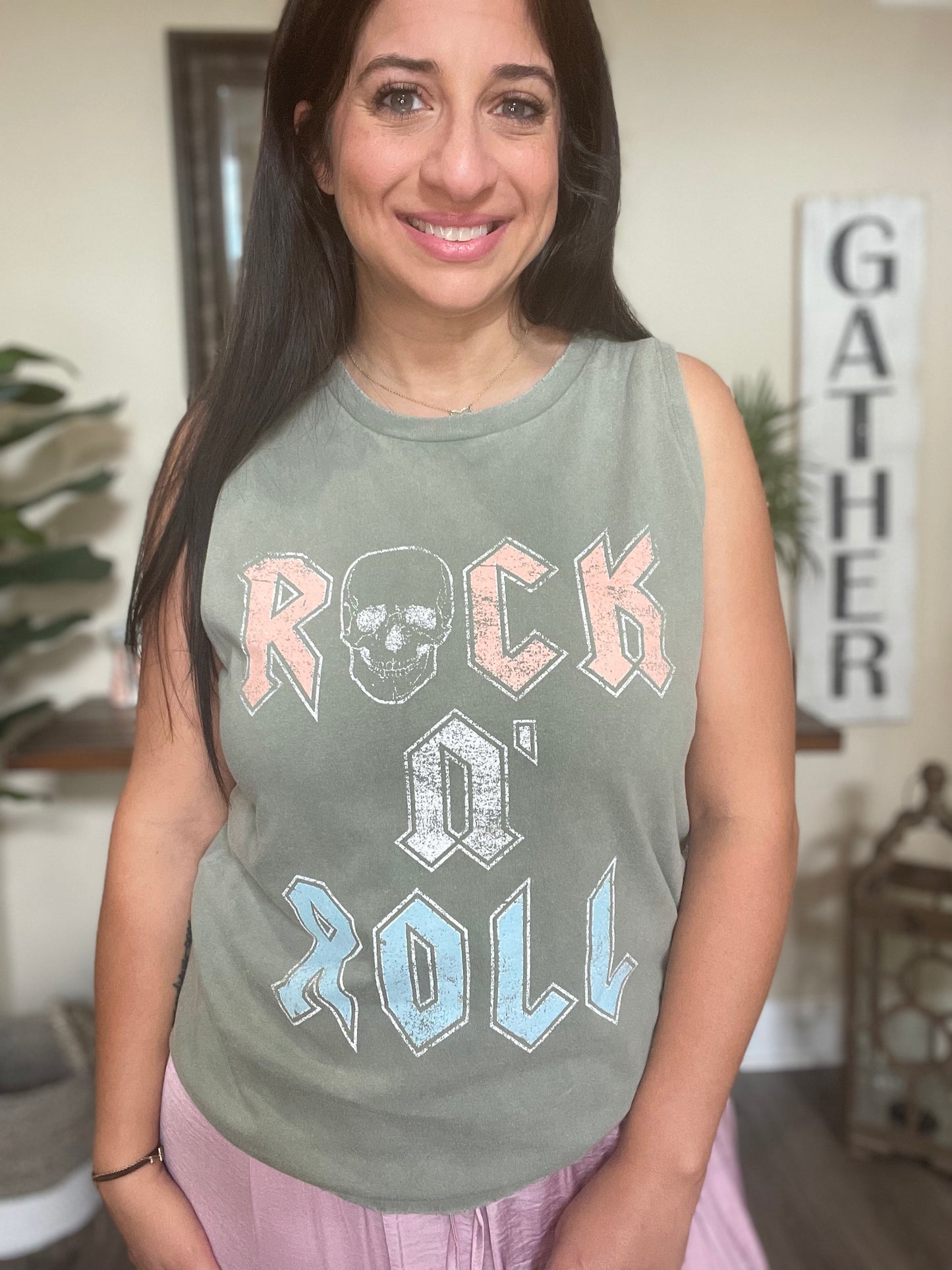 Rock and Roll Sleeveless Tee