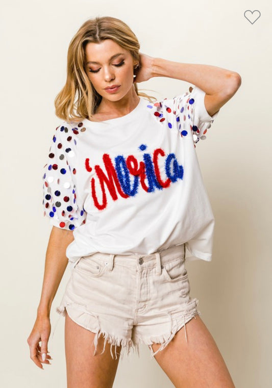 Sparkle ‘Merica Top